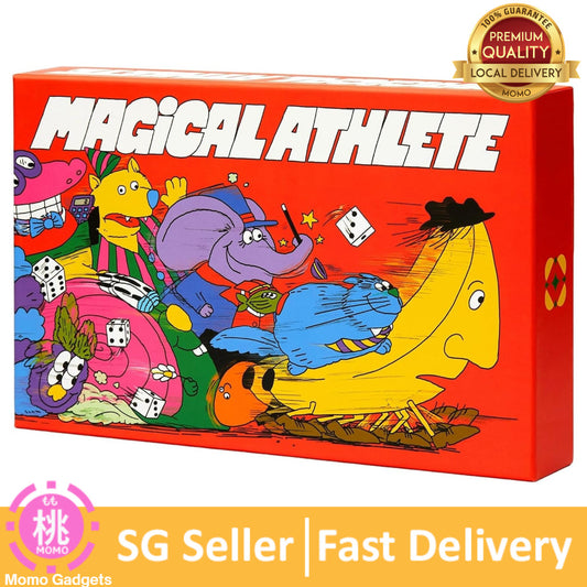Magical Athlete Family Strategy Game - Family-Friendly Board Game for 6+ Ages, Unisex, Fast Delivery