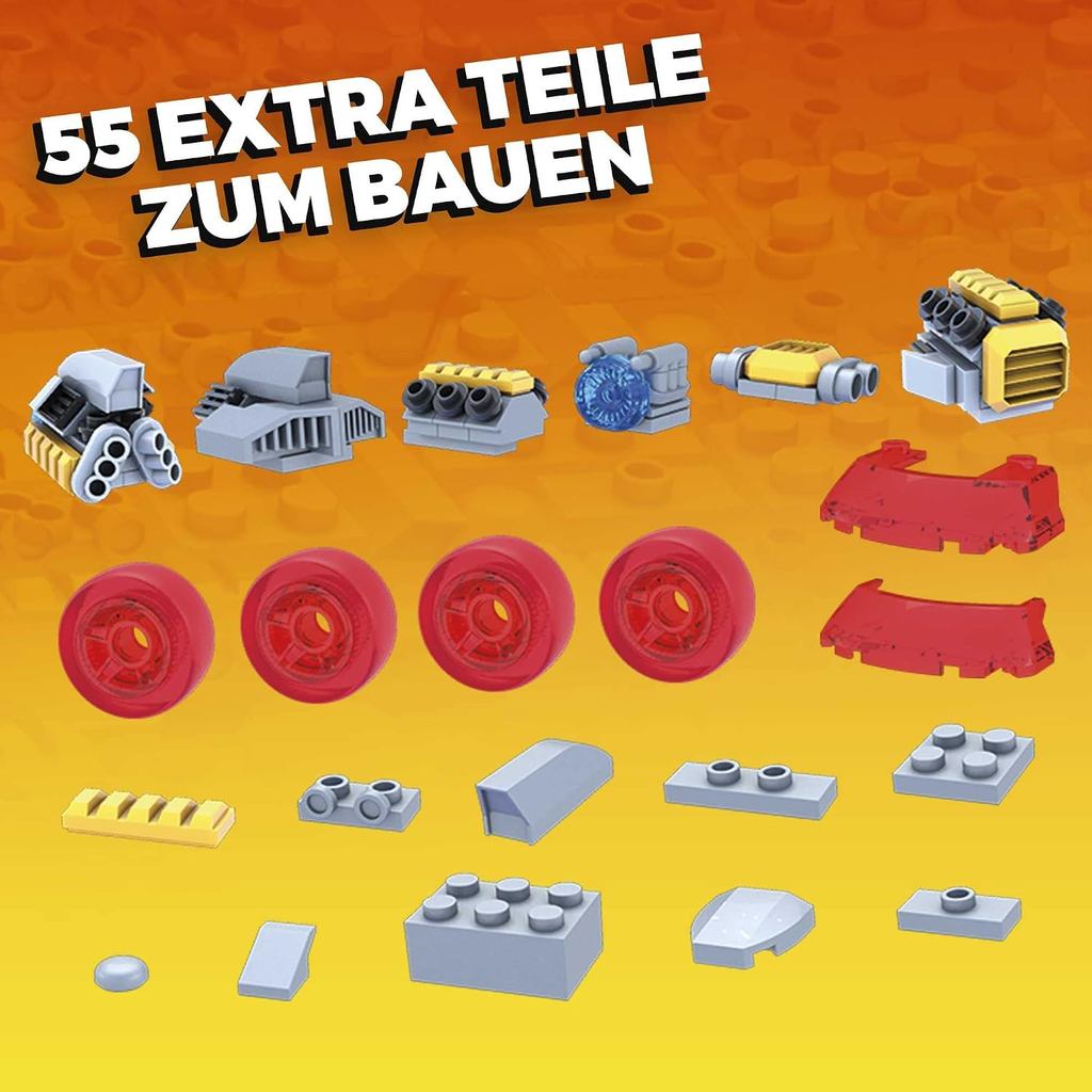 Hot Wheels Racing Car Toy Set, Building Set with 485 Pieces , for Children from 5 Years