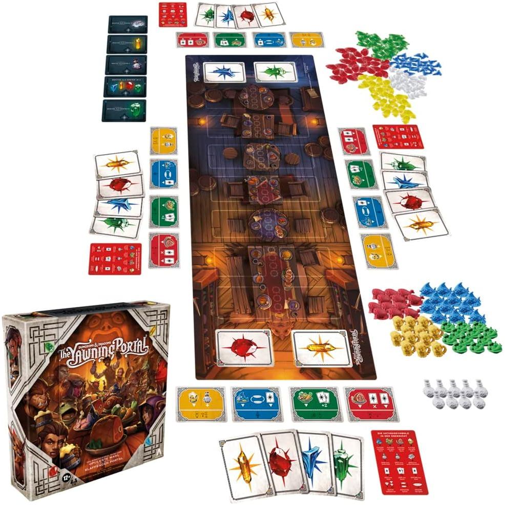 Avalon Hill - The Yawning Portal: Dungeons & Dragons Board Game - Fantasy Adventure - Ages 12+ - 2-4 Players