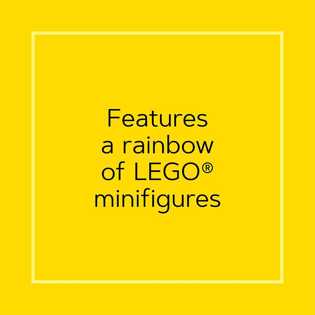 LEGO Minifigure Rainbow 1000-Piece Jigsaw Puzzle