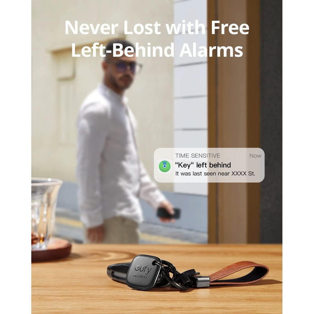 eufy Security by Anker SmartTrack Link (Black, 1-Pack), Android not Supported, Works with Apple Find My (iOS only)