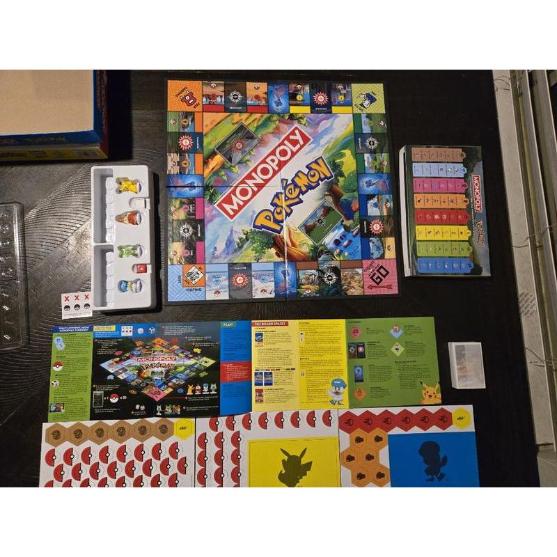 Monopoly Pokemon Edition Board Game | Ages 8 and Up | 2 to 4 Players | Kids Games for Pokémon Fans