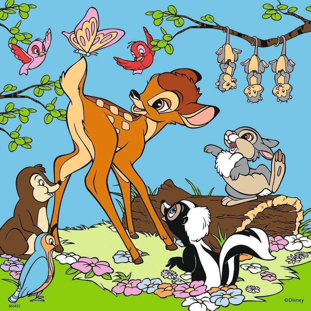 Ravensburger Puzzle Disney Friends - Three Puzzles - 49 Pieces - Children's Puzzle