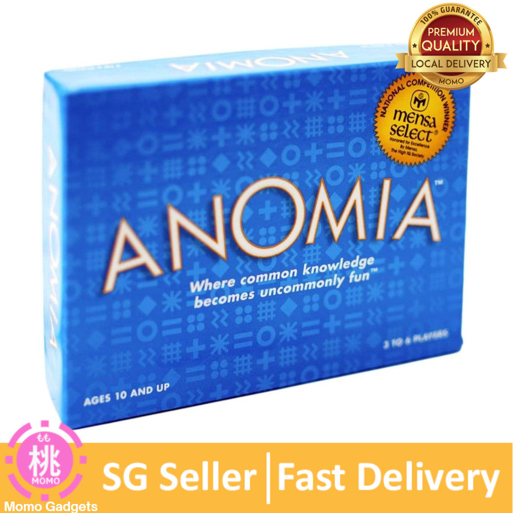 Anomia Strategy Card Game - Family Fun Brain Teaser for Ages 10 and Up, Unisex, Fast Delivery