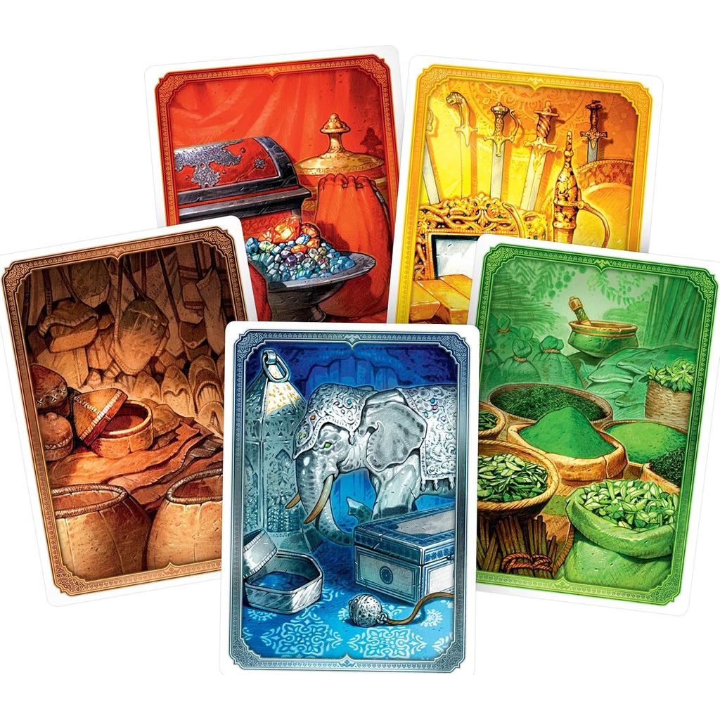 Asmodee Jaipur 2-Player Trading Card Strategy Game, Ages 10+