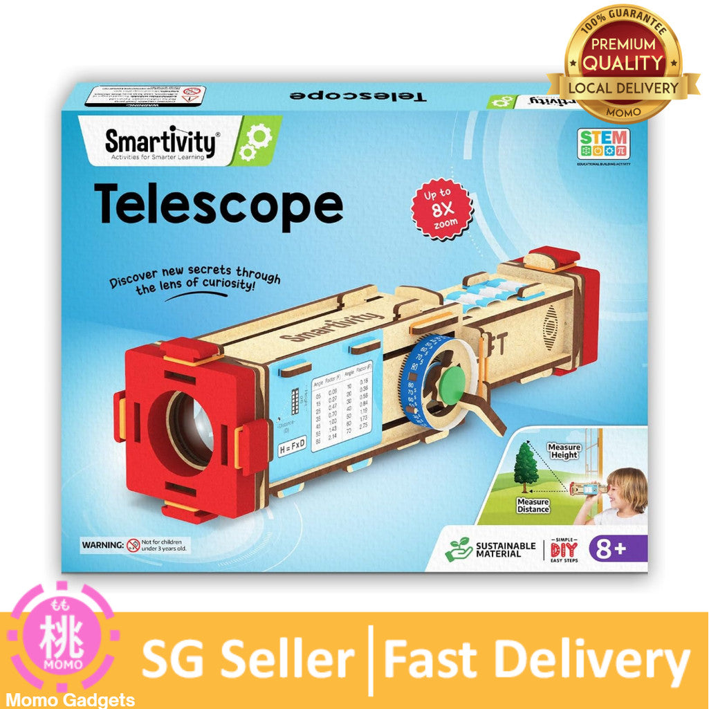 Smartivity DIY Telescope STEM Toy for Kids 8-14 Years