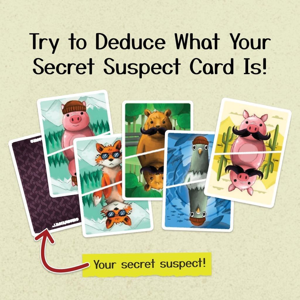 Gamewright Deduckto Deduction Card Games, 2-4 Players, Ages 8+