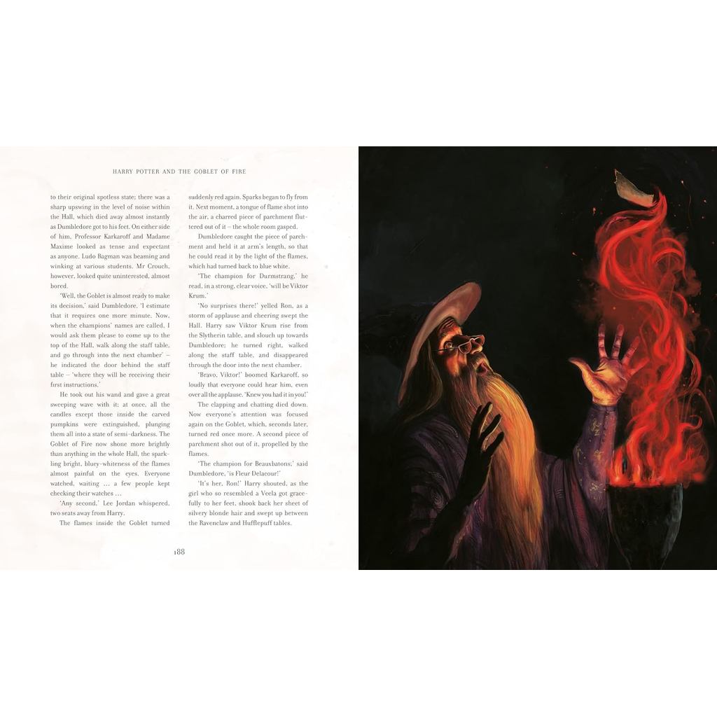 Harry Potter and the Goblet of Fire: Illustrated Edition: 4