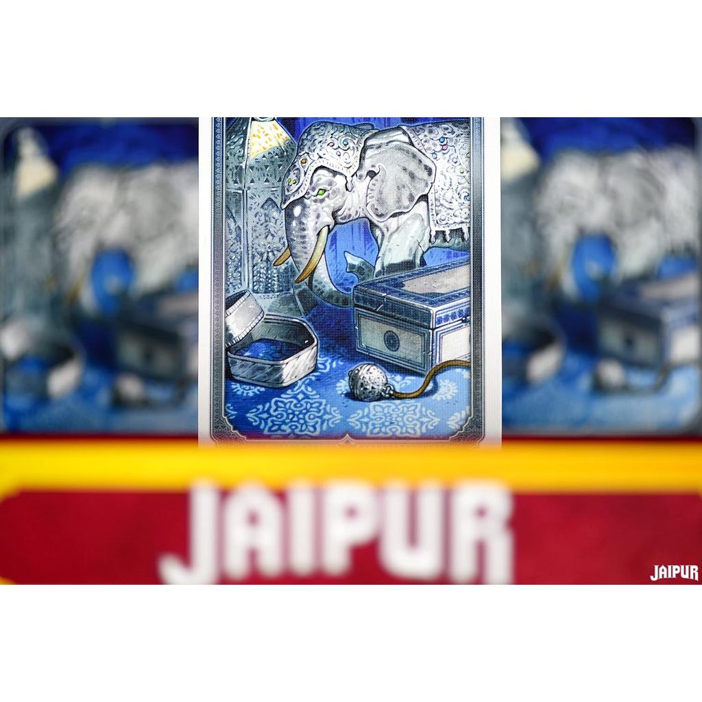 Asmodee Jaipur 2-Player Trading Card Strategy Game, Ages 10+