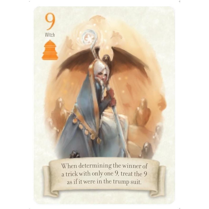 Renegade Game Studios Fox in the Forest ,2 Player Card Games, Trick-Taking Strategy Game for Adults