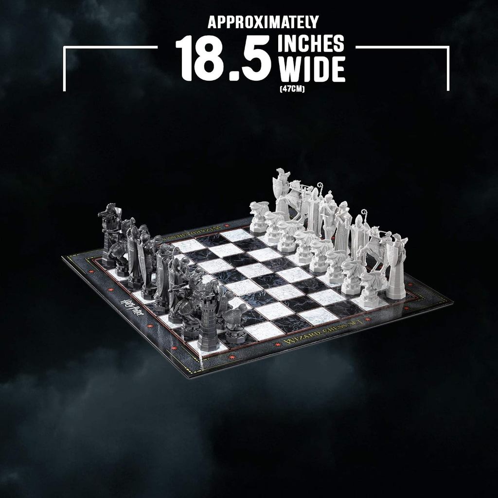 The Noble Collection Harry Potter Wizard Chess Set , Unisex Game Room Accessory