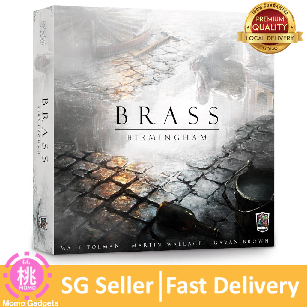 Conclave Brass Birmingham Board Game: 4 Player Strategy Game, Age 14+