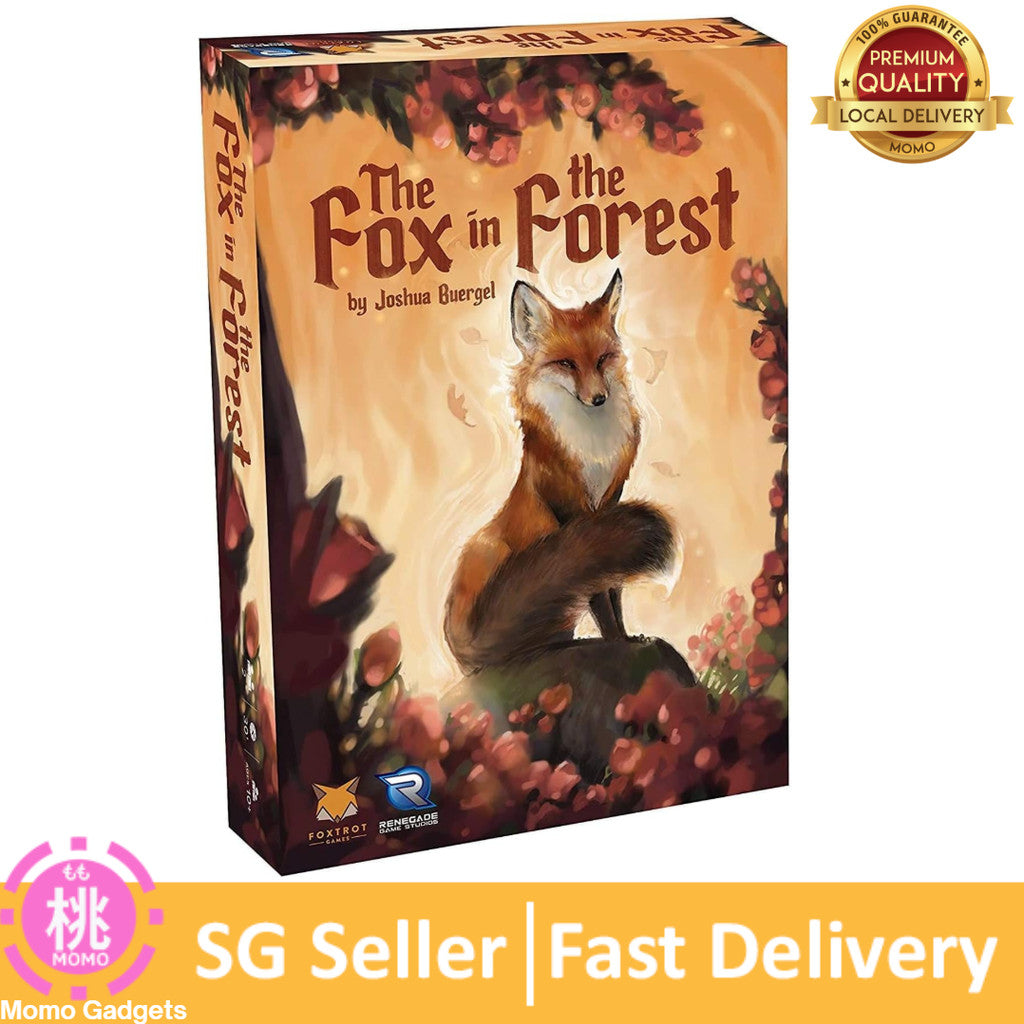 Renegade Game Studios Fox in the Forest ,2 Player Card Games, Trick-Taking Strategy Game for Adults