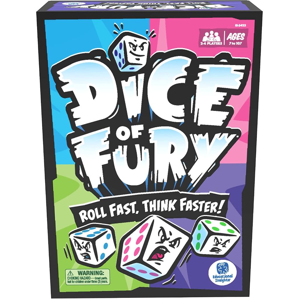 Educational Insights Dice of Fury - 2-4 players ages 7 and up
