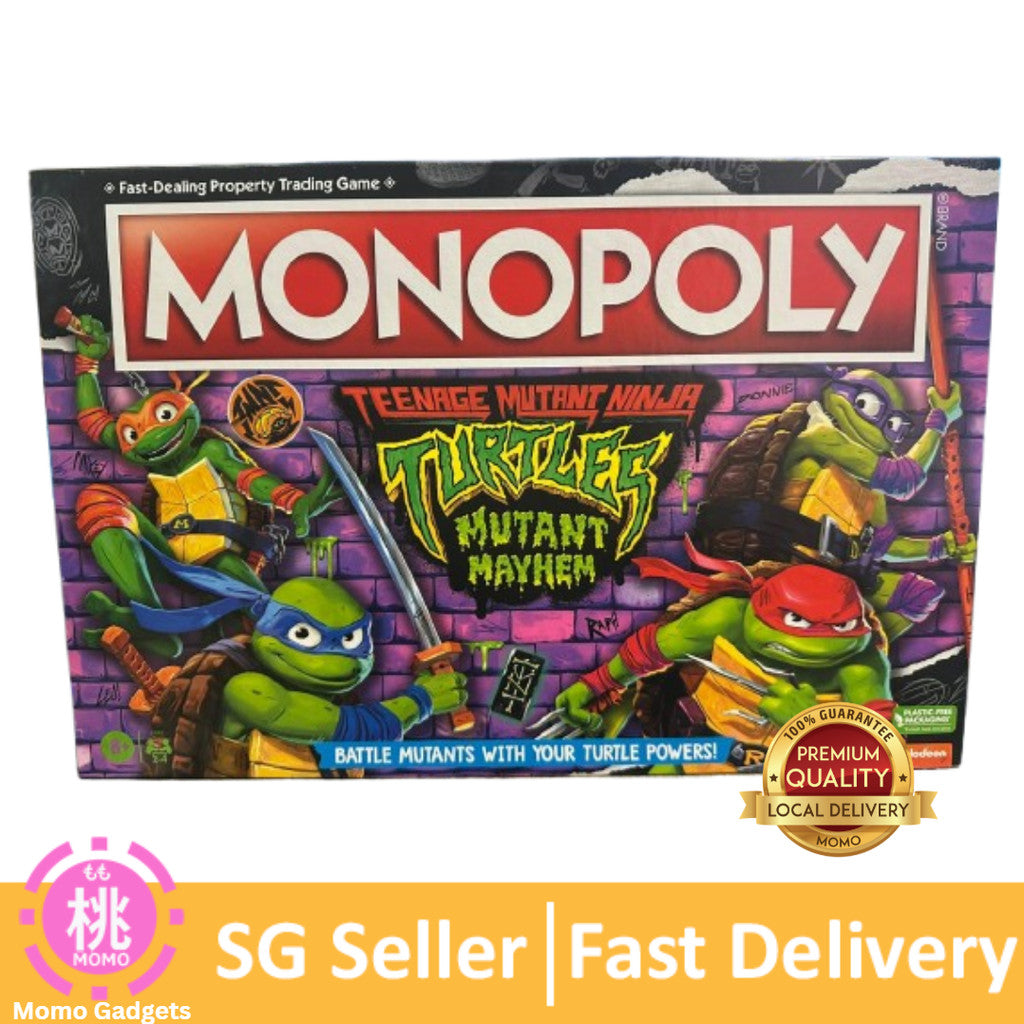 Monopoly Teenage Mutant Ninjas Turtles Mutant Mayhem Edition