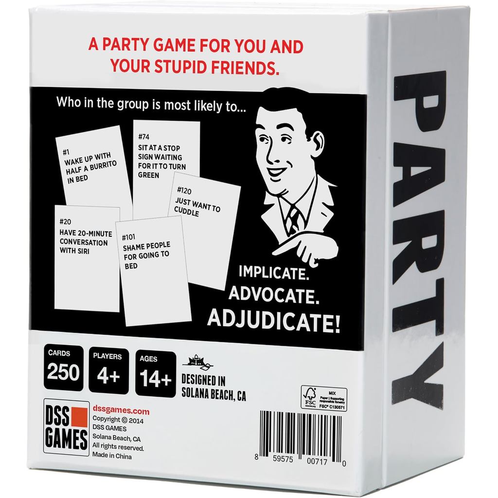 Who's Most Likely To... Kinda Clean Edition | Family Card Game | Ages 14+