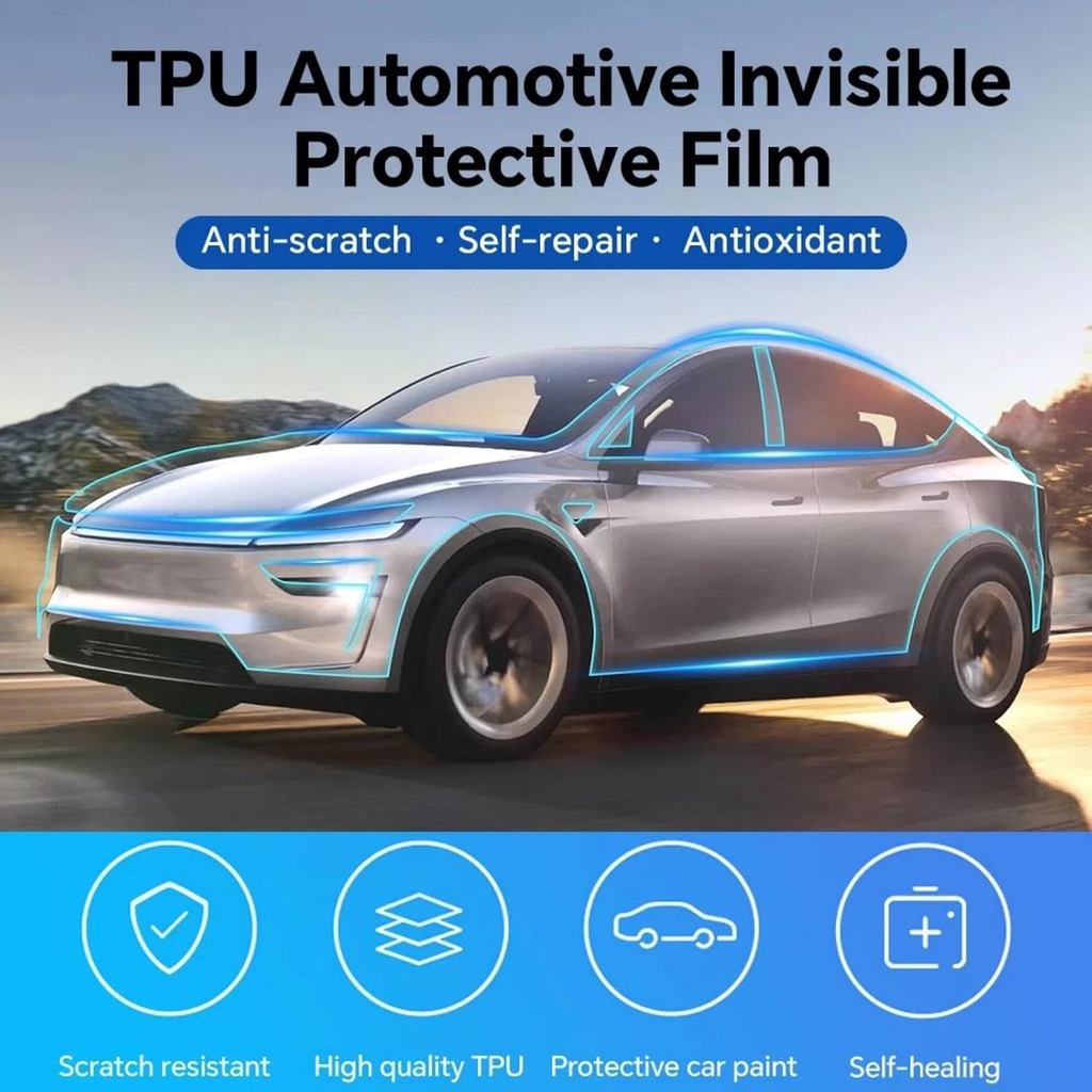 Custom Fit Pre Cut TPU PPF for Tesla Model Y Juniper/Performance 2025 2026