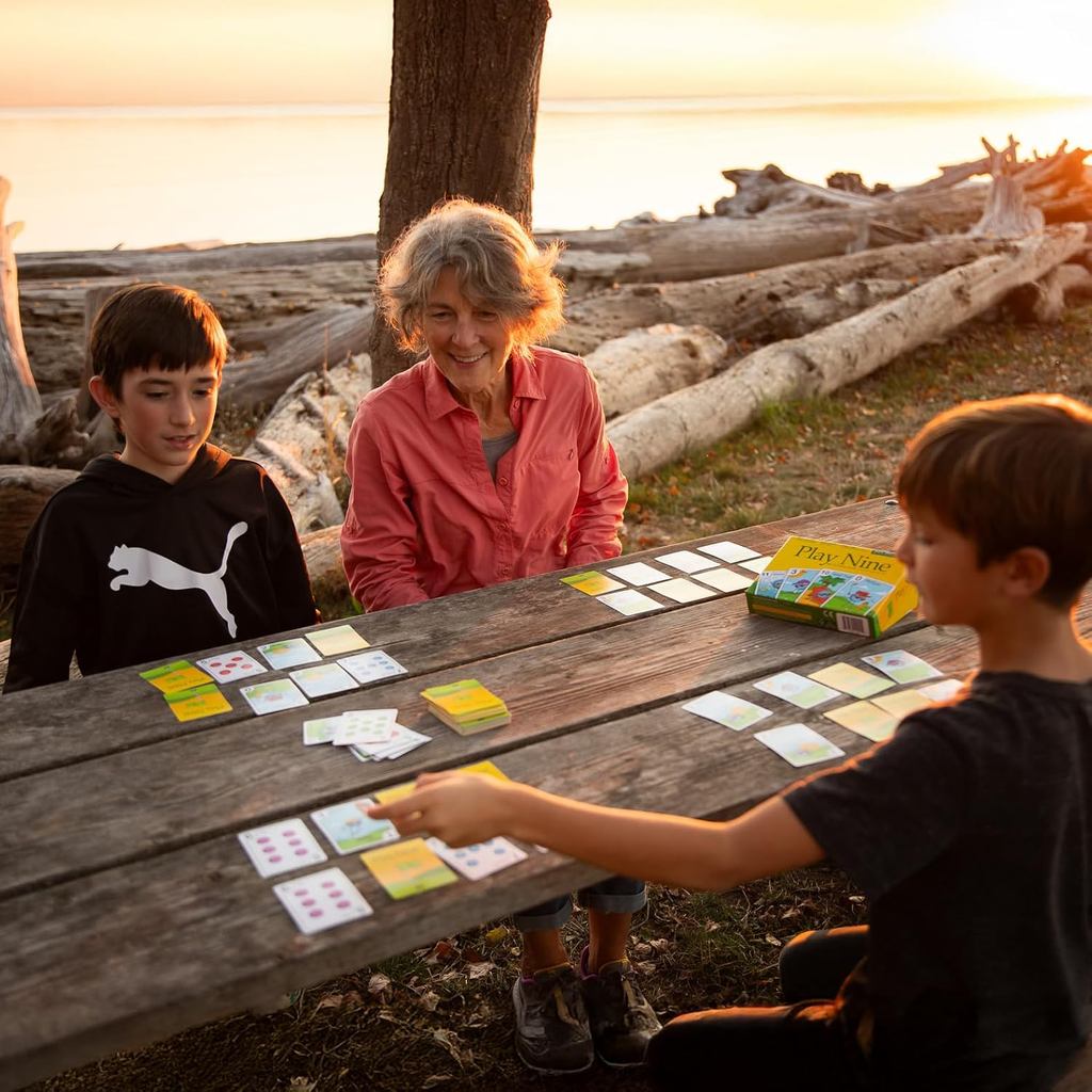 Play Nine The Card Game of Golf, Ages 8 and Up , 15 Min Gameplay, Family Friendly Card Game for Kids