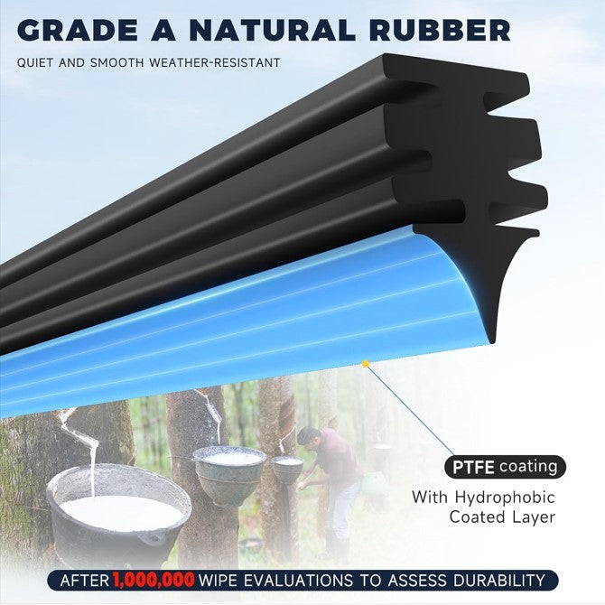 BOSCH SmartFit Wiper Blades for Tesla model Y and Model 3- Set of 2