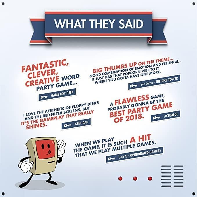 Decrypto | Deduction Party Game | Great for Teens and Adults | Ages 12+ | 3 to 8 Players | 15 Minutes