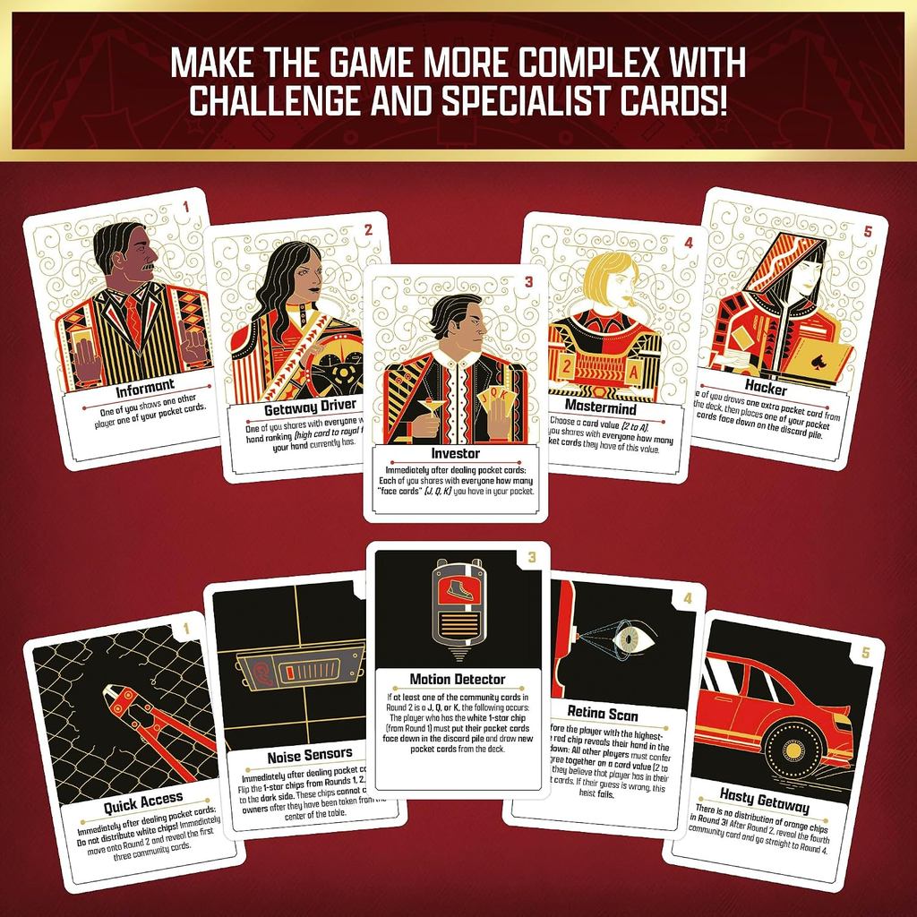 The Gang: Classic Edition | Cooperative Poker | Family Card Game