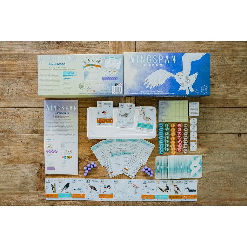 Stonemaier Games: Wingspan European Expansion by Elizabeth Hargrave
