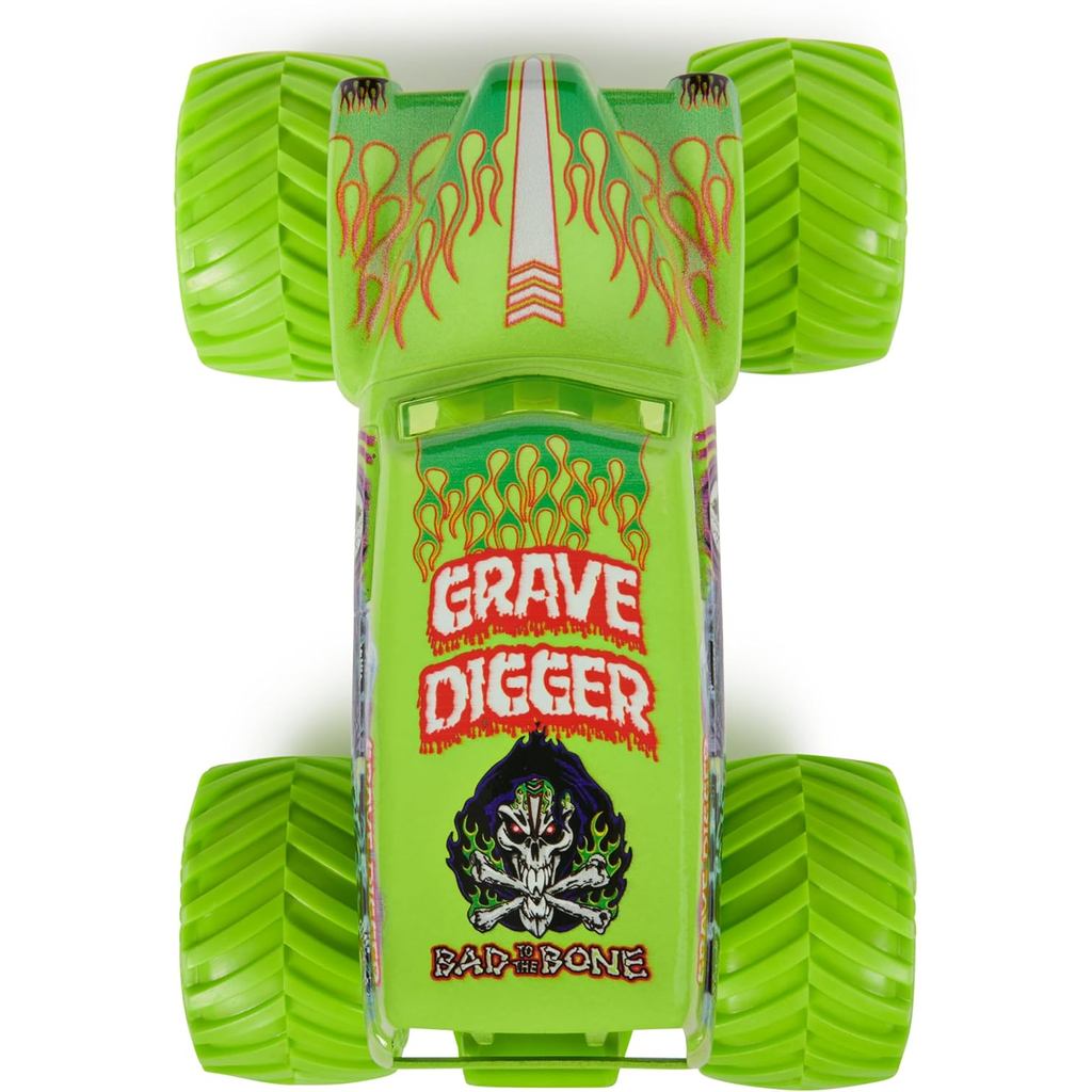 Monster Jam, Official Grave Digger Monster Truck, Collector Die-Cast Vehicle, 1:24 Scale, Ages 3 and up