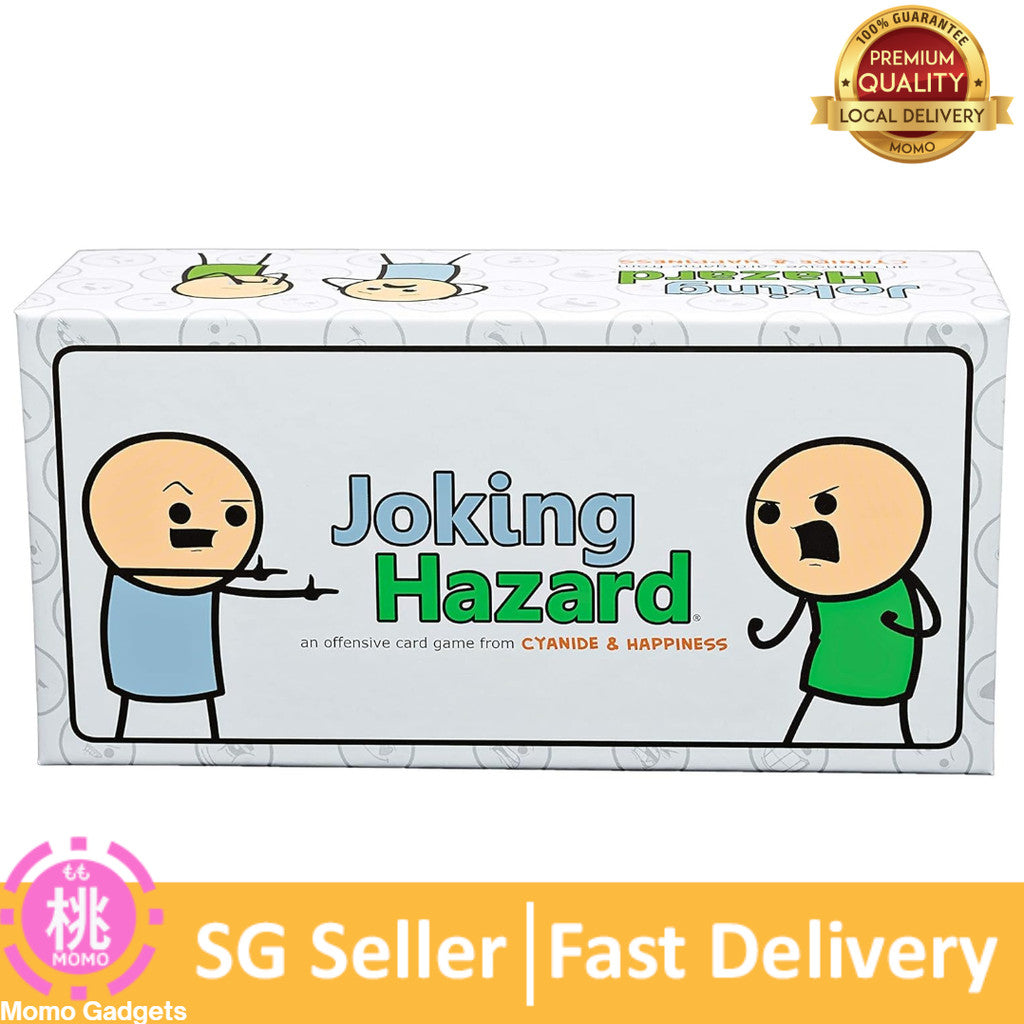 Joking Hazard by Cyanide & Happiness - 360+ Funny & Inappropriate Comic Cards, Hilarious Party Games