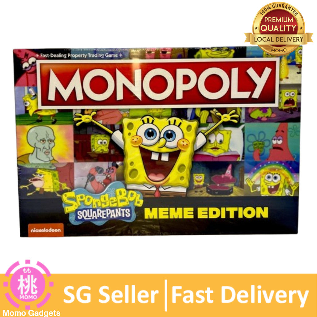 Monopoly Spongebob Squarepants Meme Edition | Based on Nickelodeon Show