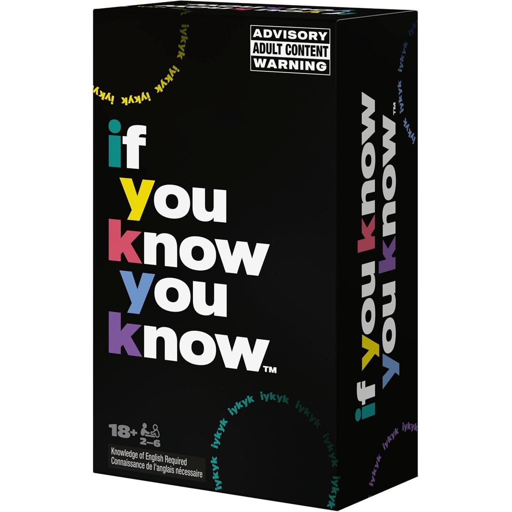 Spin Master Games, If You Know You Know IYKYK Card Game, Adult Party Game for Bachelorette Parties