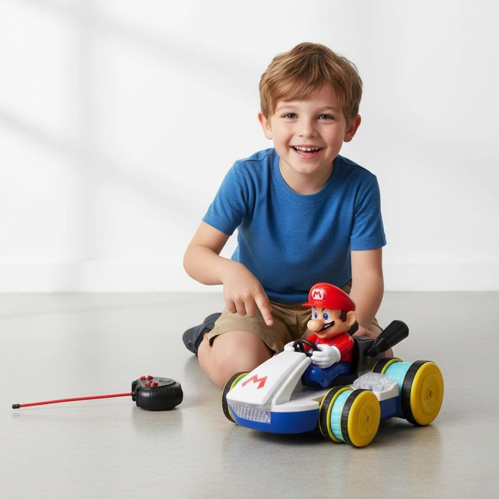 Super Mario Kart 8 Mario Anti-Gravity Mini RC Racer