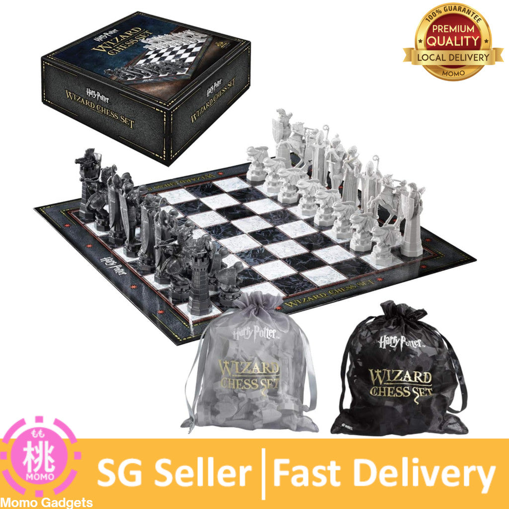 The Noble Collection Harry Potter Wizard Chess Set , Unisex Game Room Accessory