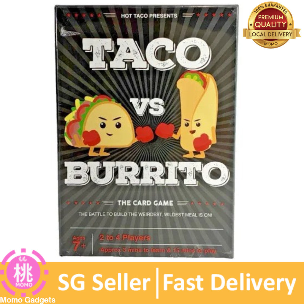 Taco vs Burrito - The Wildly Popular Surprisingly Strategic Card Game Created by a 7 Year Old
