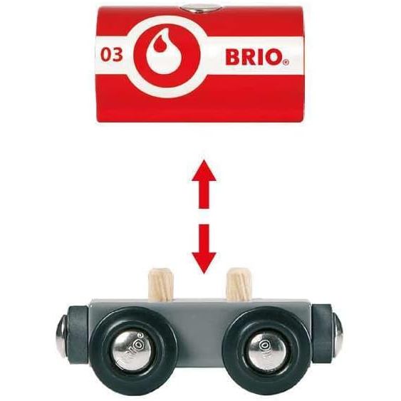 Brio World Rescue Firefighting Train Set - Educational Toy for Kids 3+ Years, Unisex, Fast Delivery- 4.9cm*24.2cm*3.4cm