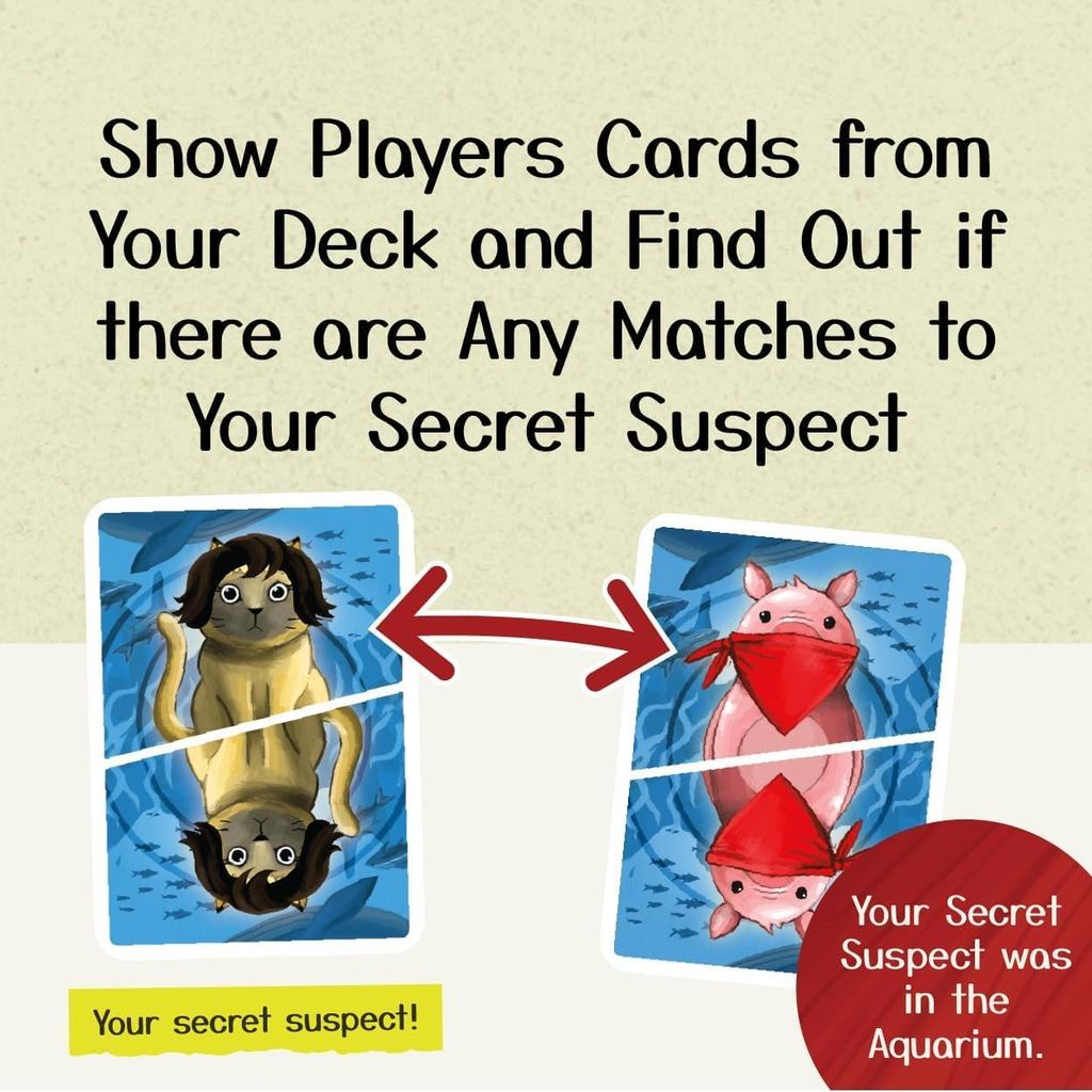 Gamewright Deduckto Deduction Card Games, 2-4 Players, Ages 8+