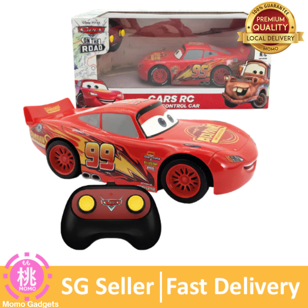 Disney Pixar Cars Lightning McQueen RC Remote Control Car - High-Quality, Fast Delivery, Ideal for Kids 3+ Years