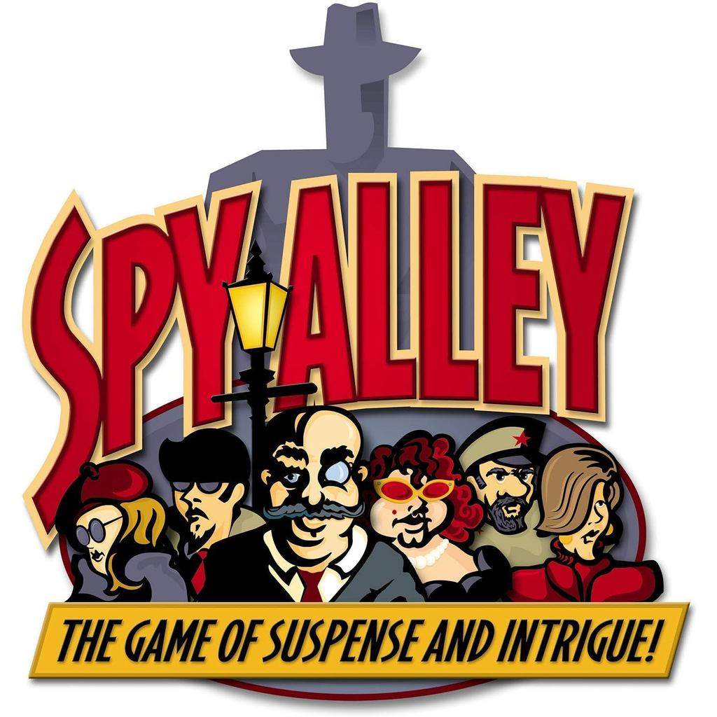Spy Alley - Mensa Award-Winning Strategy Game - Ages 8+ for 2-6 Players - Family Game Night Fun