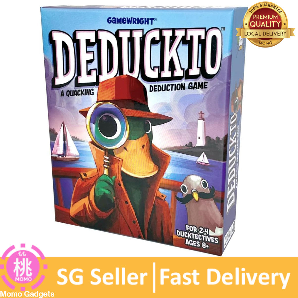 Gamewright Deduckto Deduction Card Games, 2-4 Players, Ages 8+