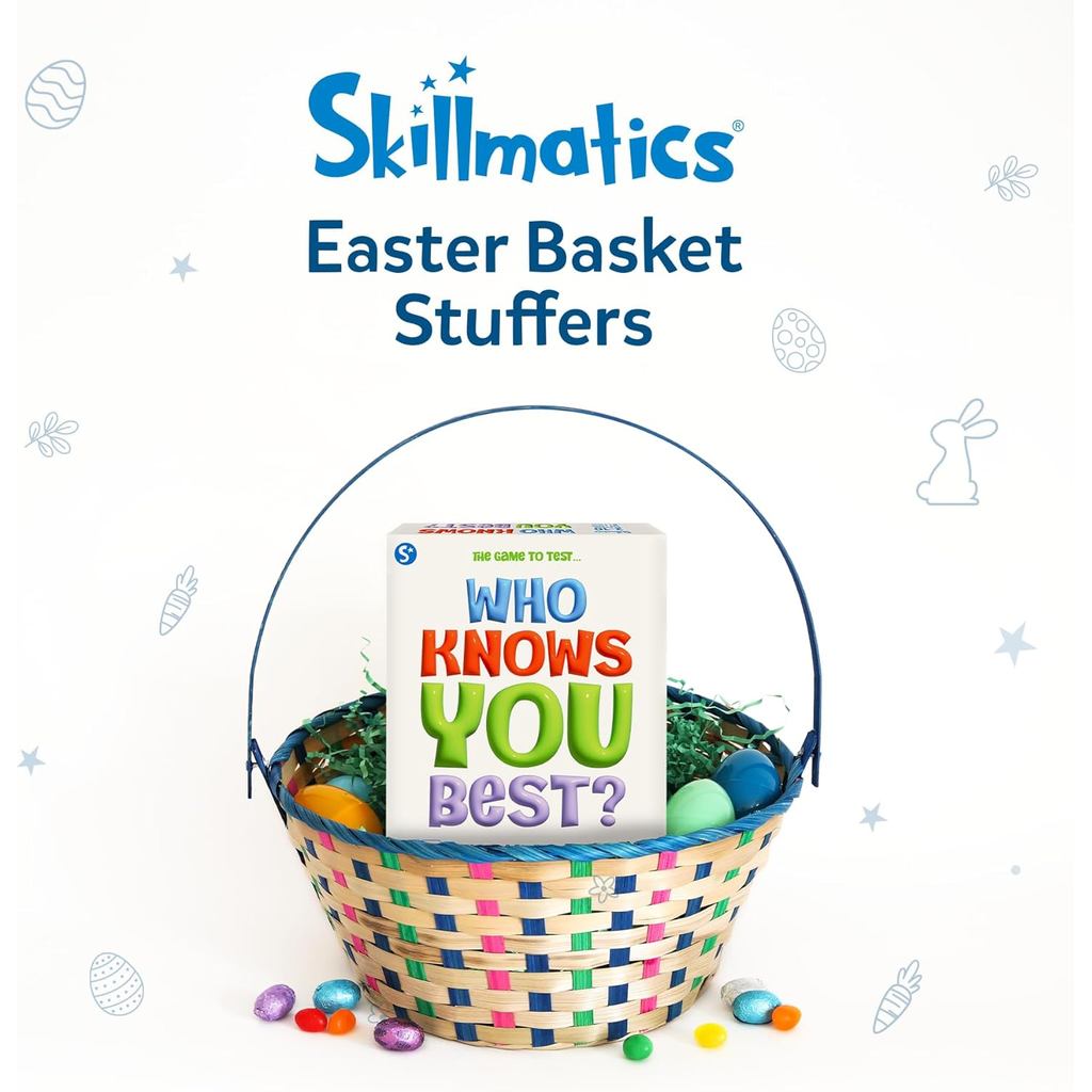 Skillmatics Card Game – Who Knows You Best? Hilarious Family Game for Kids, Teens & Adult