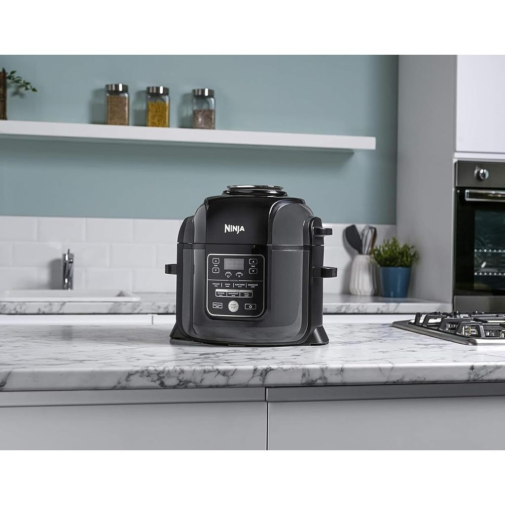 Ninja Foodi All in 1 Multi Cooker, 6L with 9 Cooking Functions, Pressure Cook, Air Fry, Slow Cook, Grill