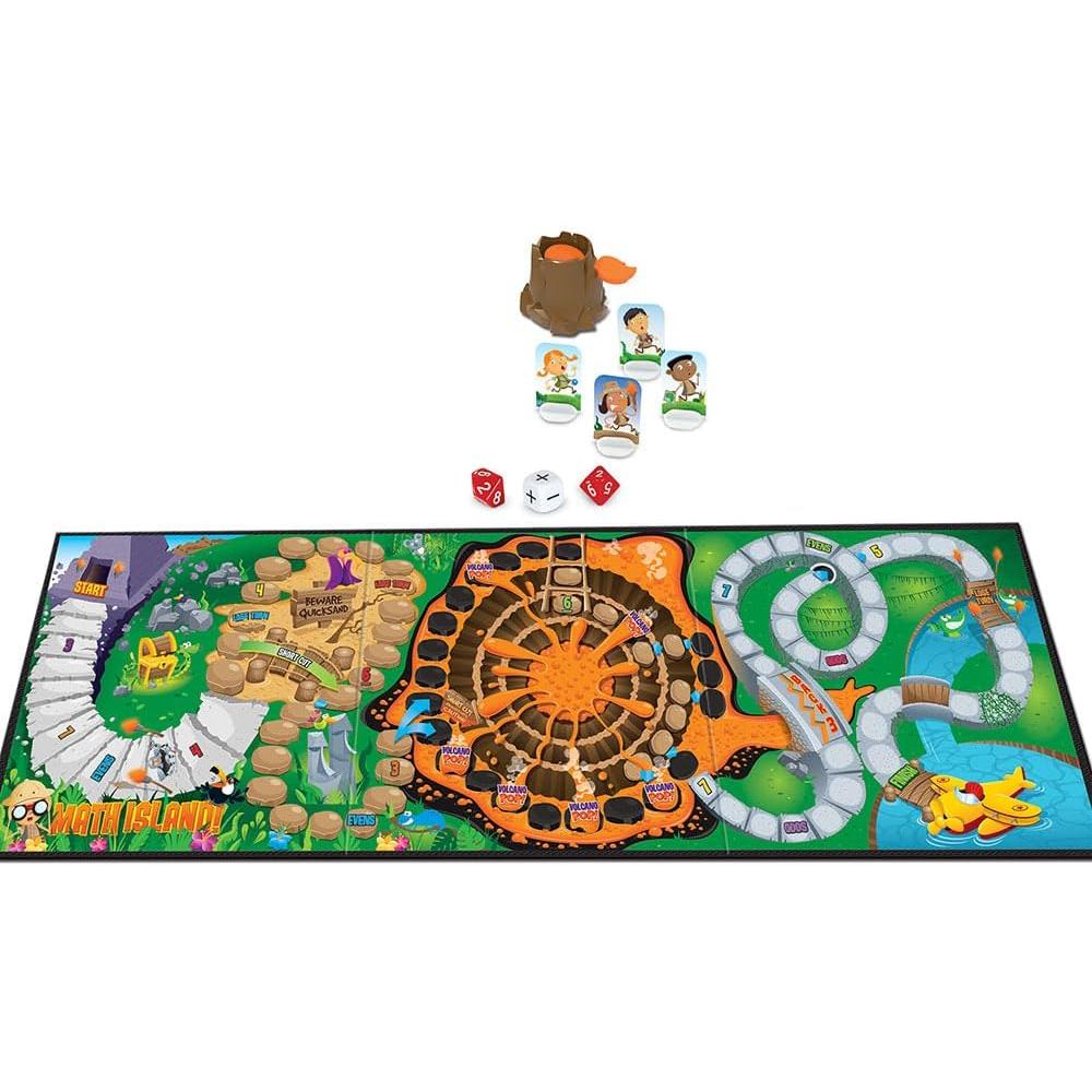 Educational Math Island Strategy Game for Kids - Family Board Game with Fast Delivery