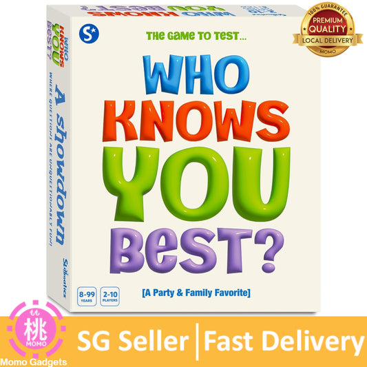 Skillmatics Card Game – Who Knows You Best? Hilarious Family Game for Kids, Teens & Adult