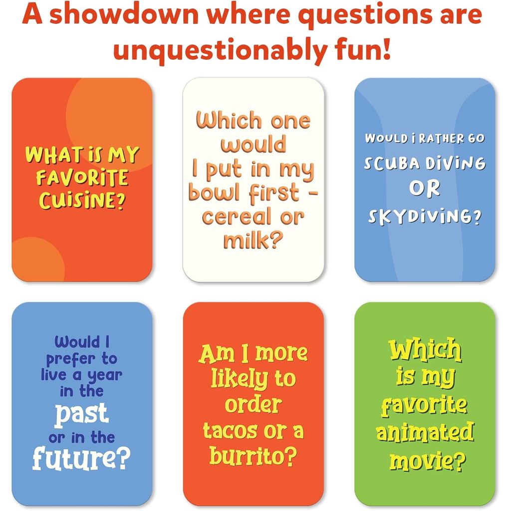 Skillmatics Card Game – Who Knows You Best? Hilarious Family Game for Kids, Teens & Adult