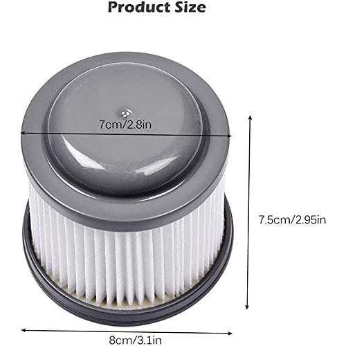 Compatible Vac Replacement Filters for Black & Decker PVF110 PHV1810 PV1820L PHV1210 BDH2000PL BDH1600PL BDH2020FLFH