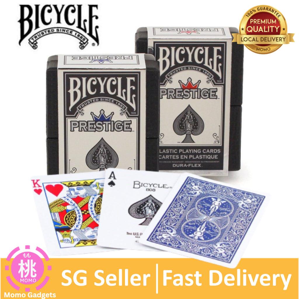 Bicycle Prestige Plastic Playing Cards Premium Poker Cards For Professionals