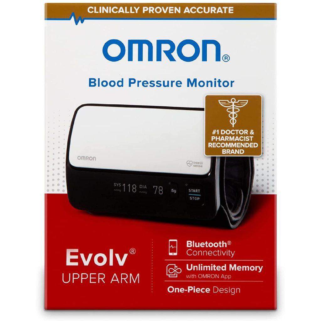 Omron EVOLV Smart Home Blood Pressure Monitor - All in one, wireless blood pressure machine with Bluetooth pairing