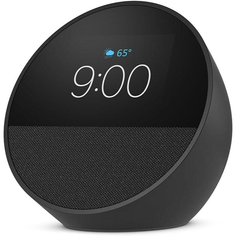 All-new Amazon Echo Spot , Smart alarm clock with vibrant sound + Alexa