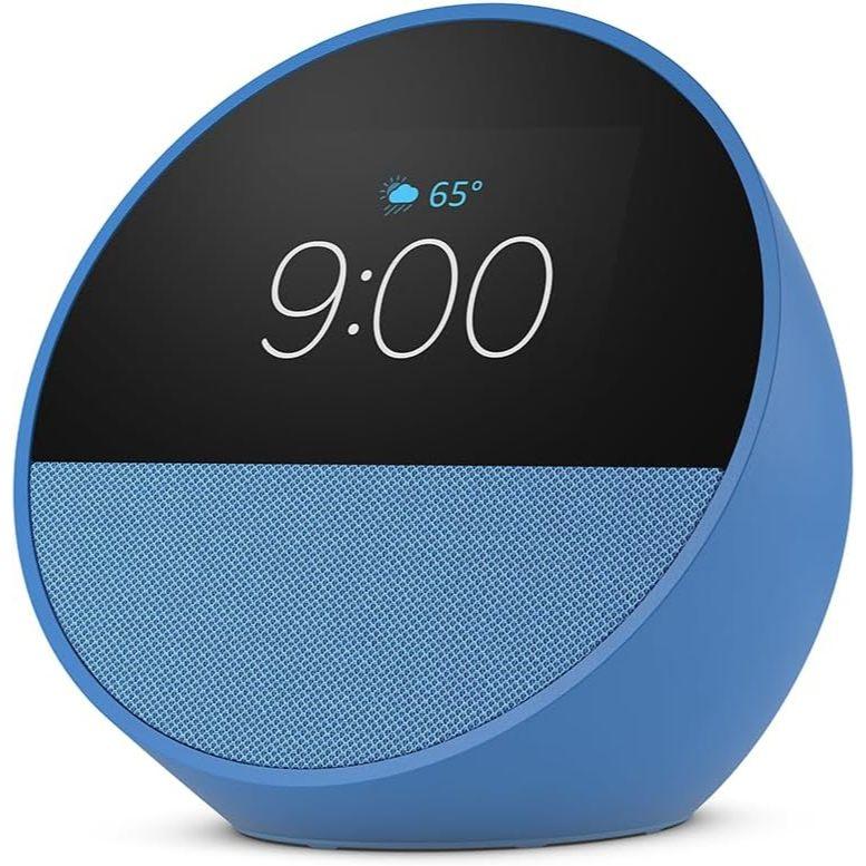 All-new Amazon Echo Spot , Smart alarm clock with vibrant sound + Alexa