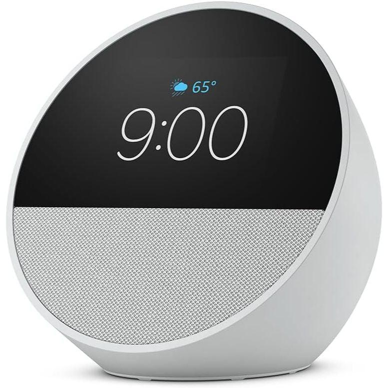 All-new Amazon Echo Spot , Smart alarm clock with vibrant sound + Alexa