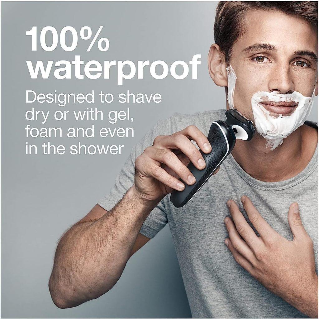 Braun Electric Razor for Men, Waterproof Foil Shaver, Series 5 5050cs, Wet&Dry Shave,with Beard Trimmer and Body Groomer